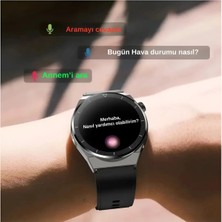 Teknoparkx Erkekler Için Akıllı Saat, Gps ve Nabız Sensörlü, Suya Dayanıklı, Siyah Kordonlu TKNPX-4342