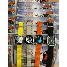 Teknoparkx 49 mm Ekranlı Siyah Silikon Kordonlu Akıllı Saat, Nabız Sensörü ve Sesli Görüşme Özellikli