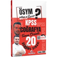 Dizgi Kitabevi Ösym Böyle Sorar 2026 Kpss Coğrafya Tamamı Pdf Çözümlü 20 Deneme Sınavı Enes Eker