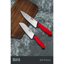 BHA Bıçakçı Hacı Ahmet Sürmene Twix Seri Şef Çiftleri Iki Parça Şef Bıçak Seti | 4116 | 37115-37119