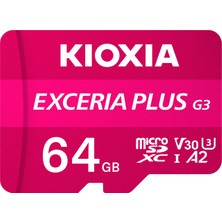 Kioxia Mıcrosd 64GB Excerıa Plus G3 Uhs-I C10