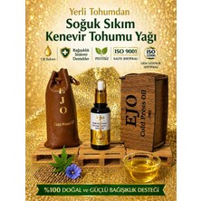 Ejo Soğuk Sıkım Kenevir Yağı 30 ml Saf ve Doğal Kenevir Yağı