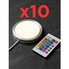 Dornex Filament Dornex 3D LED Kit 001 Rgb Kumandalı (10 Adet)