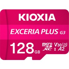 Kioxia Mıcrosd 128GB Excerıa Plus G3 Uhs-I C10