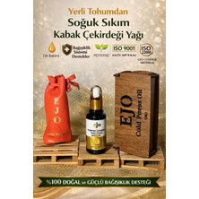 Ejo Soğuk Sıkım Kabak Çekirdeği Yağı 50 ml Saf ve Doğal Kabak Çekirdeği Yağı