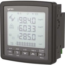 Entes M4037 MPR-46S 96X96 Şebeke Analizörü 50-270VAC/DC RS-485
