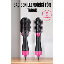 Elif Asya Ceyiz Tekstil Fön Tarak Elektriklenmeyi Önleyen ve Parlaklık Veren Saç Şekillendirici