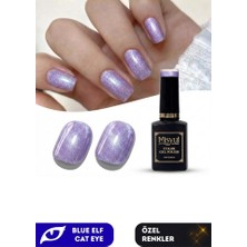 Misyul Uv LED Kalıcı Oje Nail Art 15 ml Blue Elf Cat Eye EC09