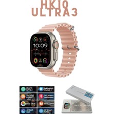 Gees Global Pembe Gri Kasa ve Siyah Silikon Kordonlu Akıllı Saat, Gps ve Nabız Sensörü Özellikli