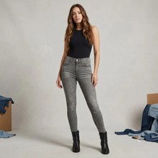 Levi's esnek ve Pamuklu tayt formunda Mile Yüksek Bel Süper Skinny Jeans Kot Pantolon-0225