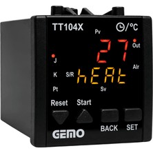 Gemo TT104X-230VAC-R Sıcaklık Kontrol Cihazı