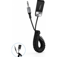 Elif Asya Ceyiz Tekstil USB Aux Bluetooth Adaptörü Kablosuz Ses Aktarım Cihazı