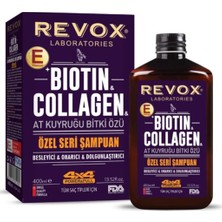 Polybotum Revox Biotin & Collagen At Kuyruğu Bitki Özlü Şampuan 400 ml