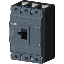 Siemens Sinoplus 3VJ1220-3DA32-0AA0 Termik Manyetik Şalter 3 Kutuplu 200A 25KA Ftfm Sabit Termik Sabit Manyetik Açma Üniteli