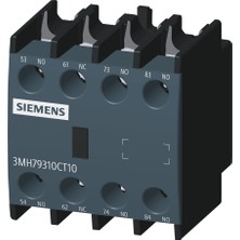 Siemens Sinoplus 3MH7931-0CT10 Yardımcı Kontak Boy 0, 1, 2, 3, 4, 3na+1nk , Önden