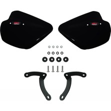 Gp Kompozit Yamaha Nmax 125 / 155 2023-2024 Uyumlu Elcik Koruma Siyah