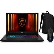 MSI Msı Katana 17 Hx B14WGK-285XTR Intel Core I7 14650HX 64GB 1tb SSD RTX5070 WIN11PRO 17.3"" Msı Mouse - Emt Çanta