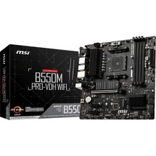 MSI Msı B550M Pro-Vdh Wıfı Ddr4 HDMI Dp Pcıe 4.0 Am4 Matx
