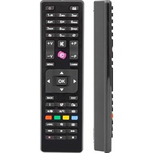 Vestel Uyumlu -Seg-Regal Kare Göbek Mini Lcd-Led Tv Kumanda