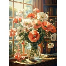 İğne İzi 5d Elmas Boncuk Taş Işleme Mozaik Goblen Kit 50X65cm SGK88560 Diamond Painting