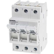 Siemens 5SG7631 0KK16 16A N Mınızed Sigortalar 230 400 V Ac D01 Boy Için 3 Fazlı 3te Genişliğinde