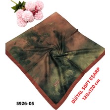 Sedef 120 cm Soft Eşarp Büyük Eşarp