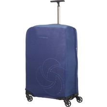 Samsonite Lacivert Global Valiz Kılıfı L/M