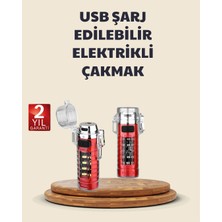 Elif Asya Ceyiz Tekstil Kamp ve Outdoor Için Çok Amaçlı Çakarlı Elektronik Çakmak