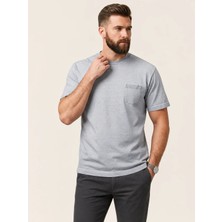 Vigoss Jeans VIGOSS ACTION YAĞLI BOYAMA ERKEK T-SHIRT 62907-30226