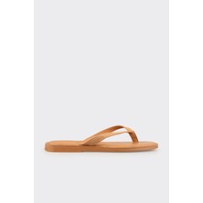 Elle Camel Deri Kadın Sandalet