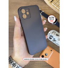 Mtl iPhone 12 Uyumlu Süper Ince Mat Ultra Thin Silikon Kılıf