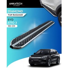 Ankatech Byd Atto 3 Diamond Krom Yan Basamak 185 cm 2022 Üzeri