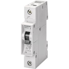 Siemens 5SX2140-6 1 Faz 40 A B Tipi 10 Ka 5sx Otomatik Sigorta