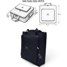 Gold Audio ELITE-GRX16 Mikser Için Uyumlu Profesyonel Soft Case Taşıma Çantası Siyah