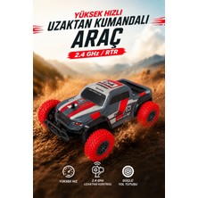Toyaş 2.4 Ghz Uzaktan Kumandalı Off Road Arazi Aracı Yüksek Hızlı Şarjlı Drift Yapabilen Rc Oyuncak Araba Rtr