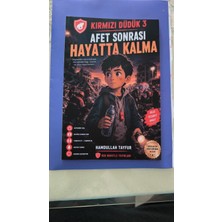 Red Whistle Publishing Kırmızı Düdük3: Afet Sonrası Hayatta Kalma