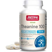 Jarrow Formulas Jarrow L-Theanine 100 Mg 60 Kapsül Rahatlama ve Stres Desteği Amino Asit