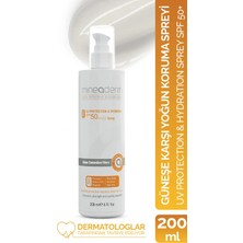 Mineaderm UV Protection & Hydration Spray SPF 50+ 200 ml- Nemlendirici Yoğun Koruma Vücut Güneş Spreyi, Karma ve Yağlı Ciltler İçin