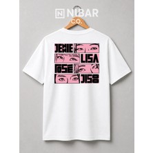 Nubarco Blackpink Baskılı Unisex Pamuklu Tişört | Premium Kumaş ve Yüksek Kalite Tasarım