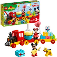 LEGO® DUPLO Disney TM Mickey ve Minnie Doğum Günü Treni 10941 - 2 Yaş & Üzeri Çocuklar için Eğitici Oyuncak Yapım Seti (22 Parça)