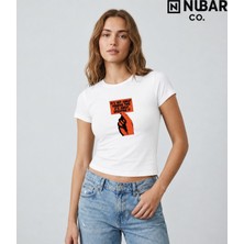Nubarco Motivasyonel Sözler Tasarımlı %100 Pamuklu Unisex Yüksek Baskı Kaliteli Body Crop (Body Tee)