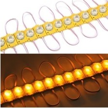 Balp LED Modül Sarı Tekli LED Mercekli 12V Dc 1,5W Ip 65 5 Adet