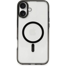 Yesido iPhone 16 Plus ile Uyumlu PC08 Izzy Magneticsafe Kapak - Siyah