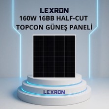 Lexron 160W 32 Cell 16BB Half-Cut Topcon  Güneş Paneli