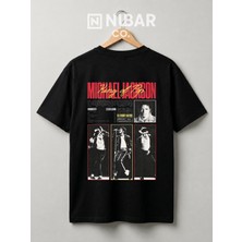 Nubarco Pop'un Kralı Michael Jackson Özel Tasarım Premium Kalite Pamuklu Unisex Tişört