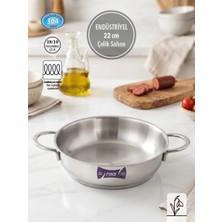 Fms İdeal Sahan 22 cm | 18/10 Paslanmaz Çelik | İndüksiyon Taban |