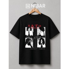 Nubarco T.a.t.u. Forever Tasarımlı Unisex Premium Pamuklu Tişört