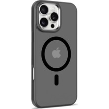 Yesido iPhone 16 Pro ile Uyumlu PC13 Tazz Magneticsafe Kapak - Siyah