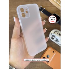 Mtl iPhone 12 Uyumlu Süper Ince Mat Ultra Thin Silikon Kılıf