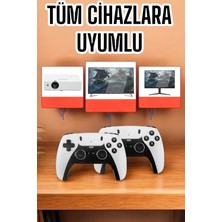 Elif Asya Ceyiz Tekstil Joystick Çift Kollu Oyun Kolu Retro Oyun Yüksek Çözünürlüklü 3D Game
